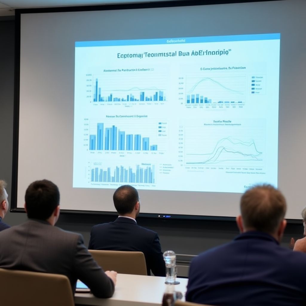 Presentación de informe económico anual