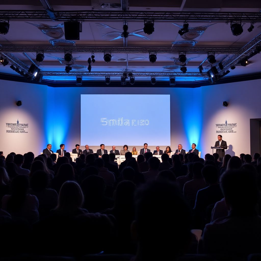 Conferencia sobre economía argentina